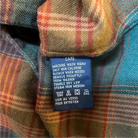 Ralph Lauren Gordon Plaid Ruffle Front Blouse - Picture 14 of 16